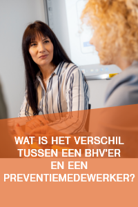 Wat is het verschil tussen een BHV'er en een preventiemedewerker?