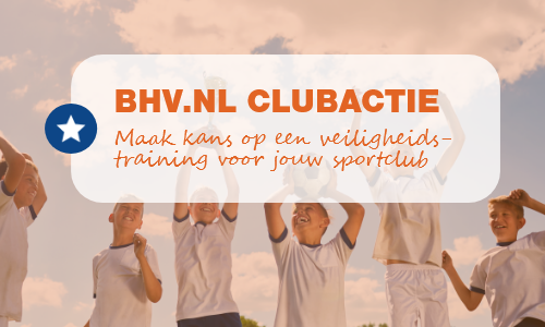 BHV.NL geeft 30 gratis veiligheidscursussen weg aan sportclubs!